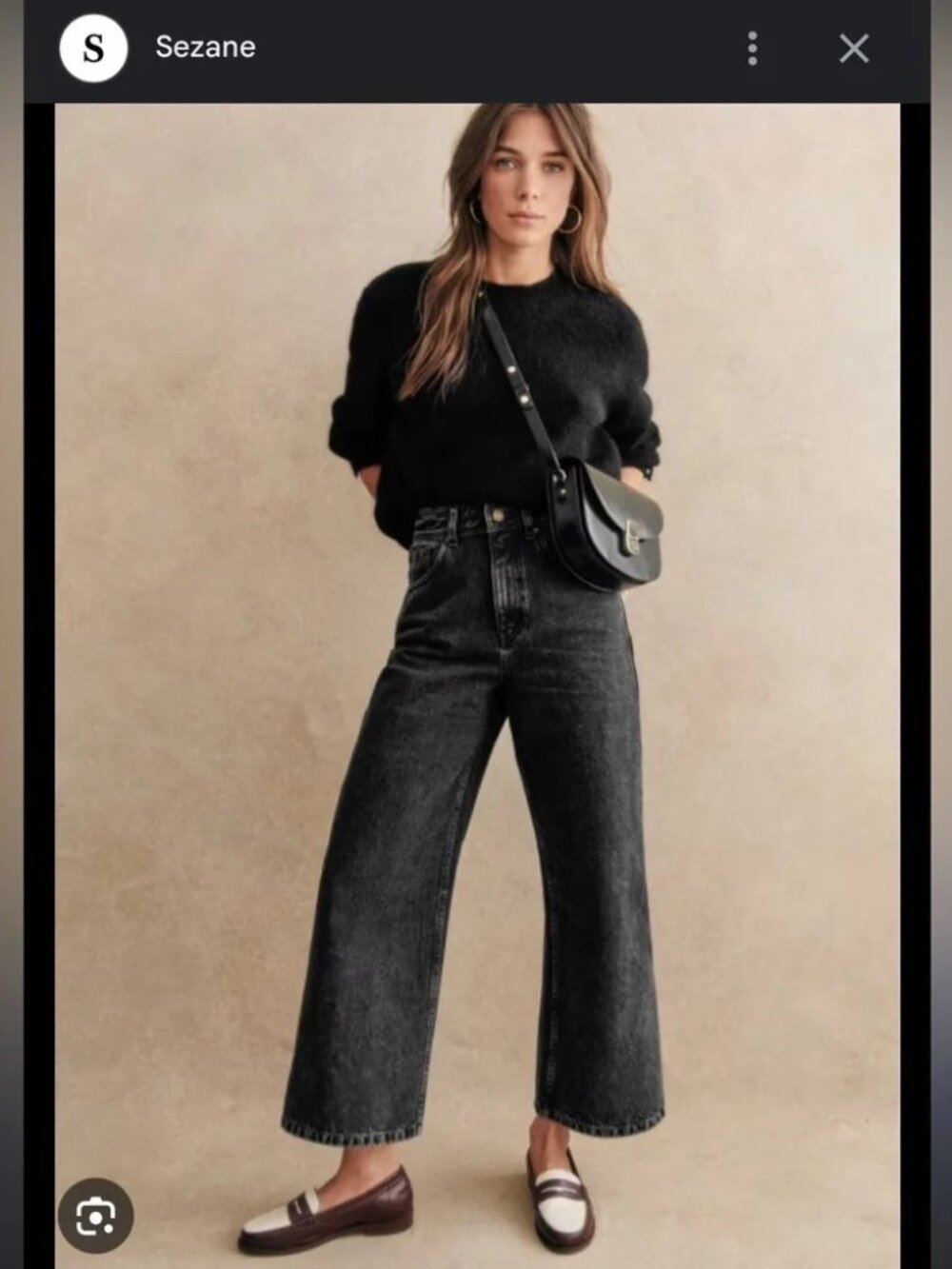 Le Crop jeans from Sezane Size 4
